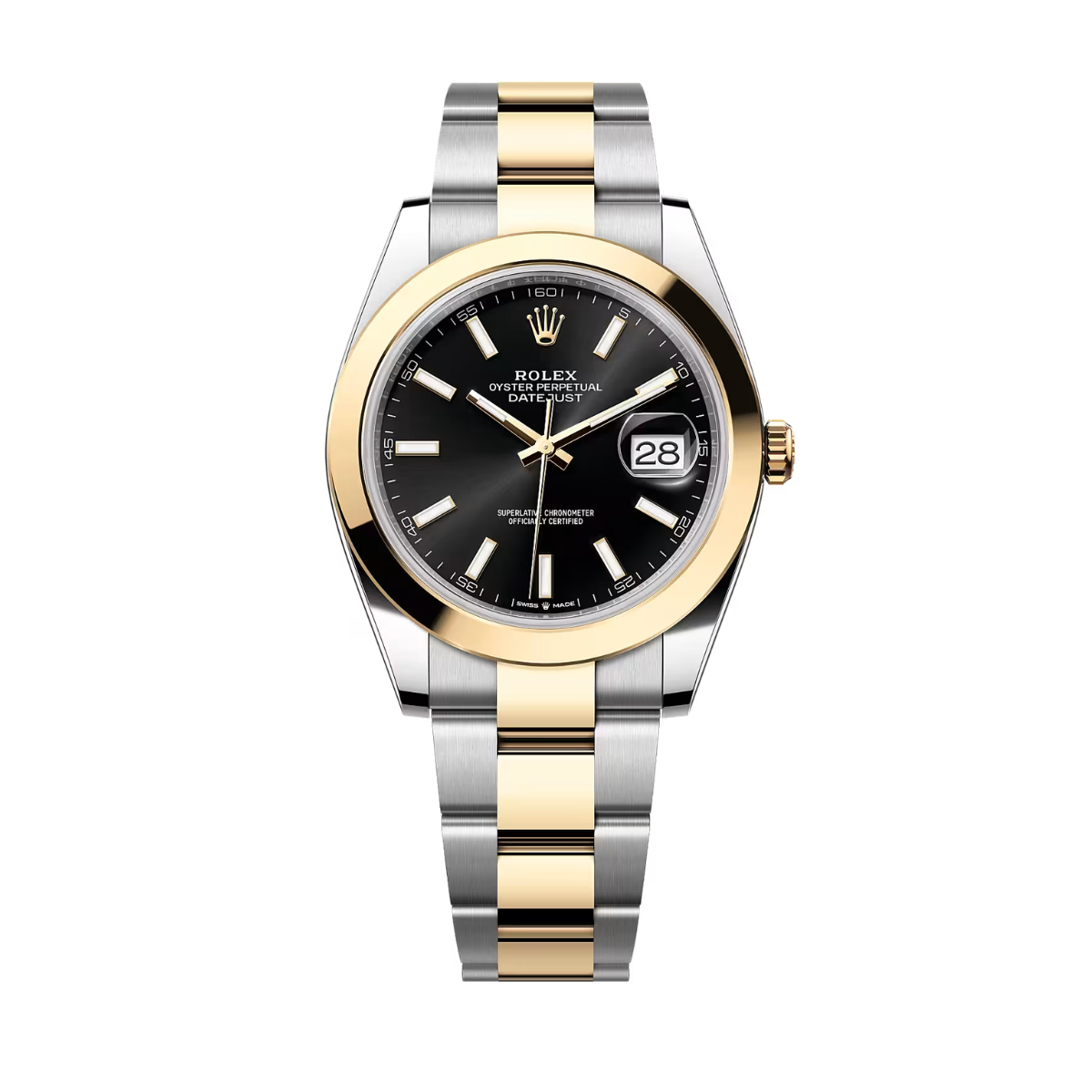 Rolex Datejust Yellow Gold Black Dial 126303