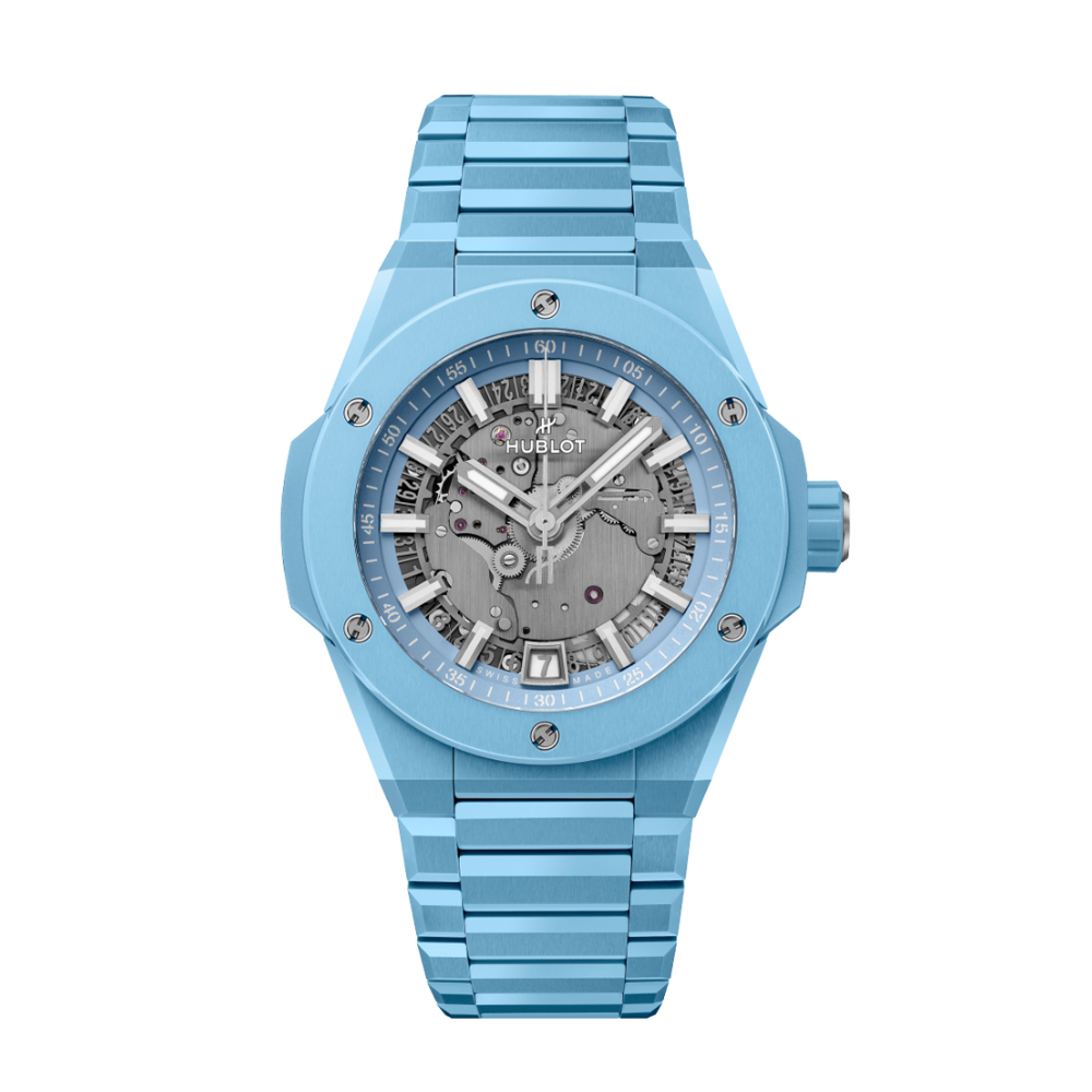 Hublot Big Bang UNICO Integrated Time Only Sky Blue Ceramic 42mm