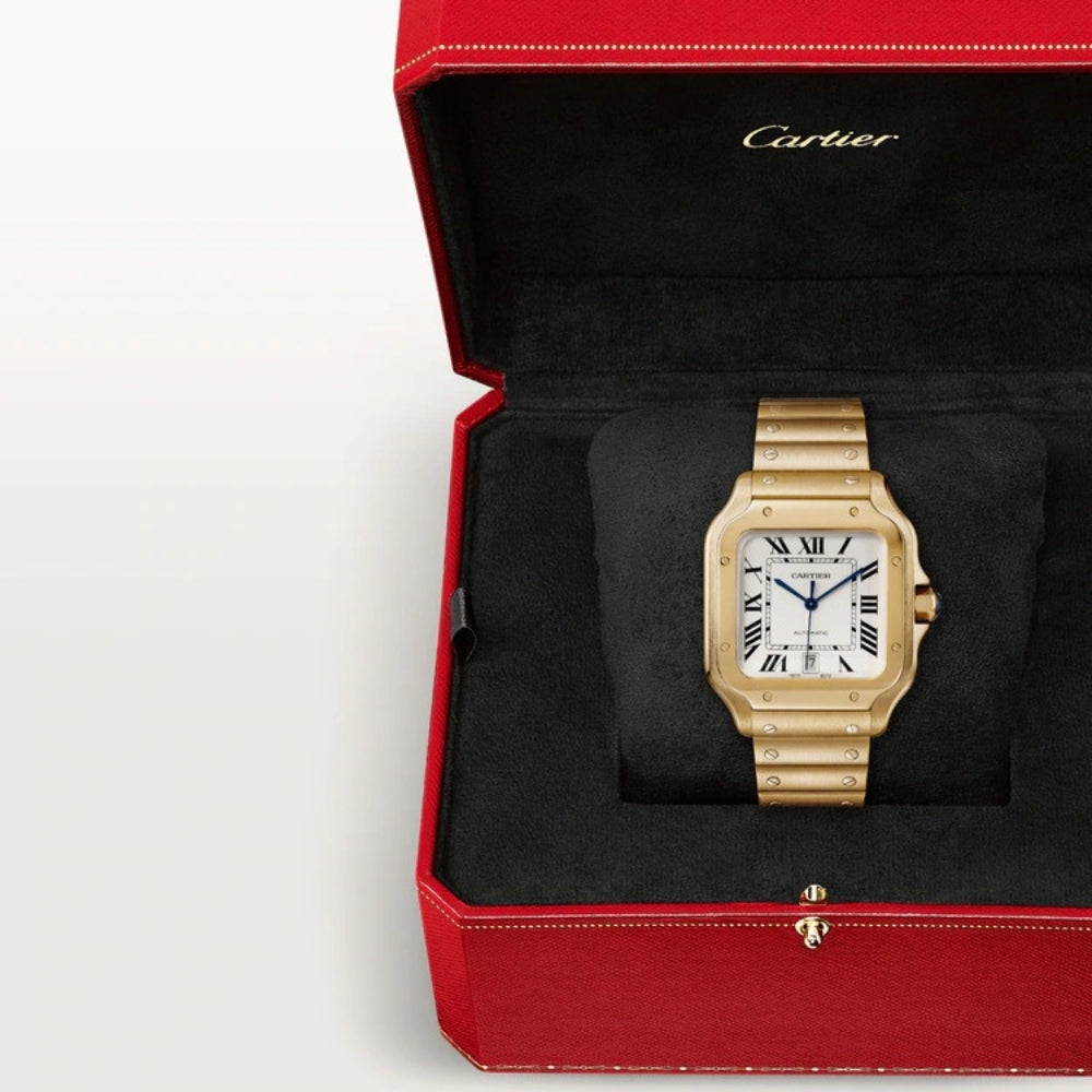 Cartier Santos Gold